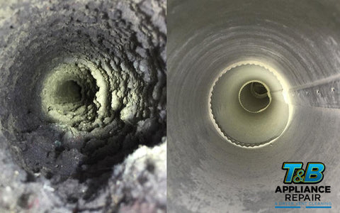 Professional dryer vent cleaning by T&B in Southern Oregon